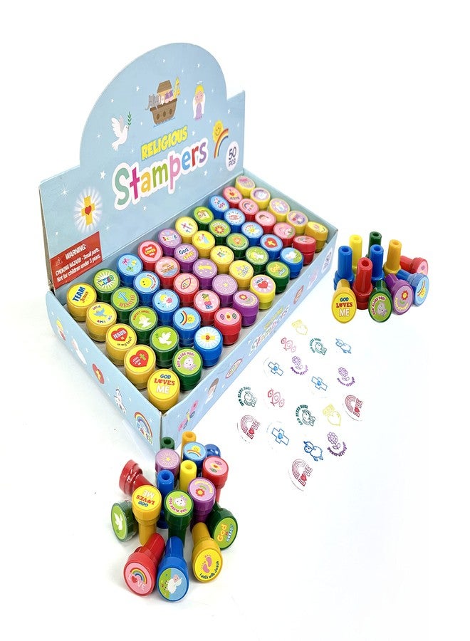 TINYMILLS طوابع دينية متنوعة للأطفال عدد 50 من Tiny Mills جوائز دينية جوائز كرنفال جوائز مدرسة العطلة الكتابية جوائز مدرسة الأحد - Image 2