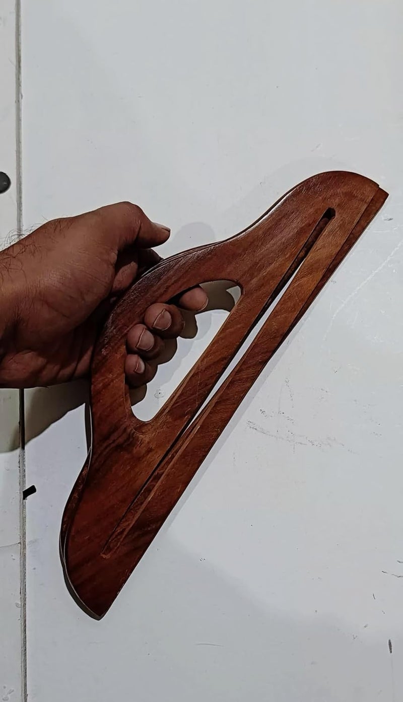 Trend N Trade Bag Handle for Purse Bag Macrame 12 3INCH SHEESHAM Wood - Image 3