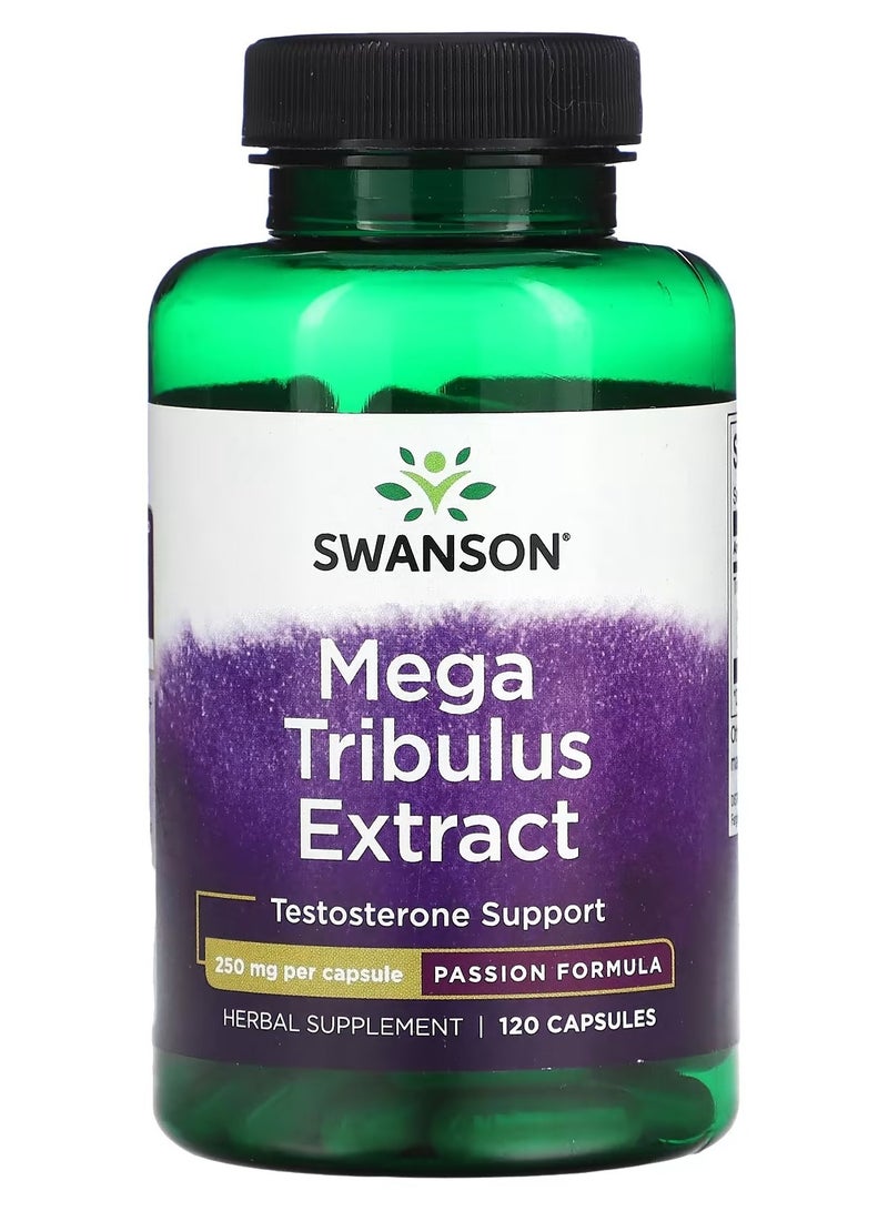 Swanson, Mega Tribulus Extract, 250 mg, 120 Capsules