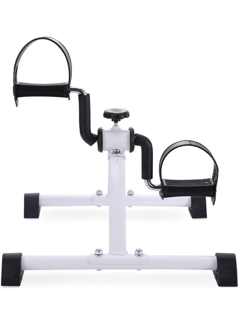 Mini Exercise Bike Pedal Exerciser for Home & Office Workout | Portable Under Desk Foot Cycle Machine with Adjustable Resistance & LCD Display | Compact Arm & Leg Fitness Trainer for Cardio, Muscle Strengthening, Physical Therapy & Calorie Burning | Quiet Portable Pedal Bike for Seniors, Rehabilitation, Office Exercise & Indoor Fitness Training - Image 2