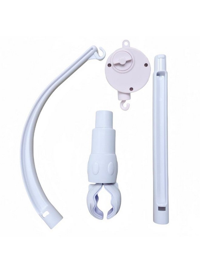 Accfore 23 inches Crib Mobile Arm Nursery Mobile Arm Baby Mobile Hanger,The Claw Part can be Adjusted Width,DIY Toy Decoration,Mobile Arm for Crib(with Music Box) - Image 3