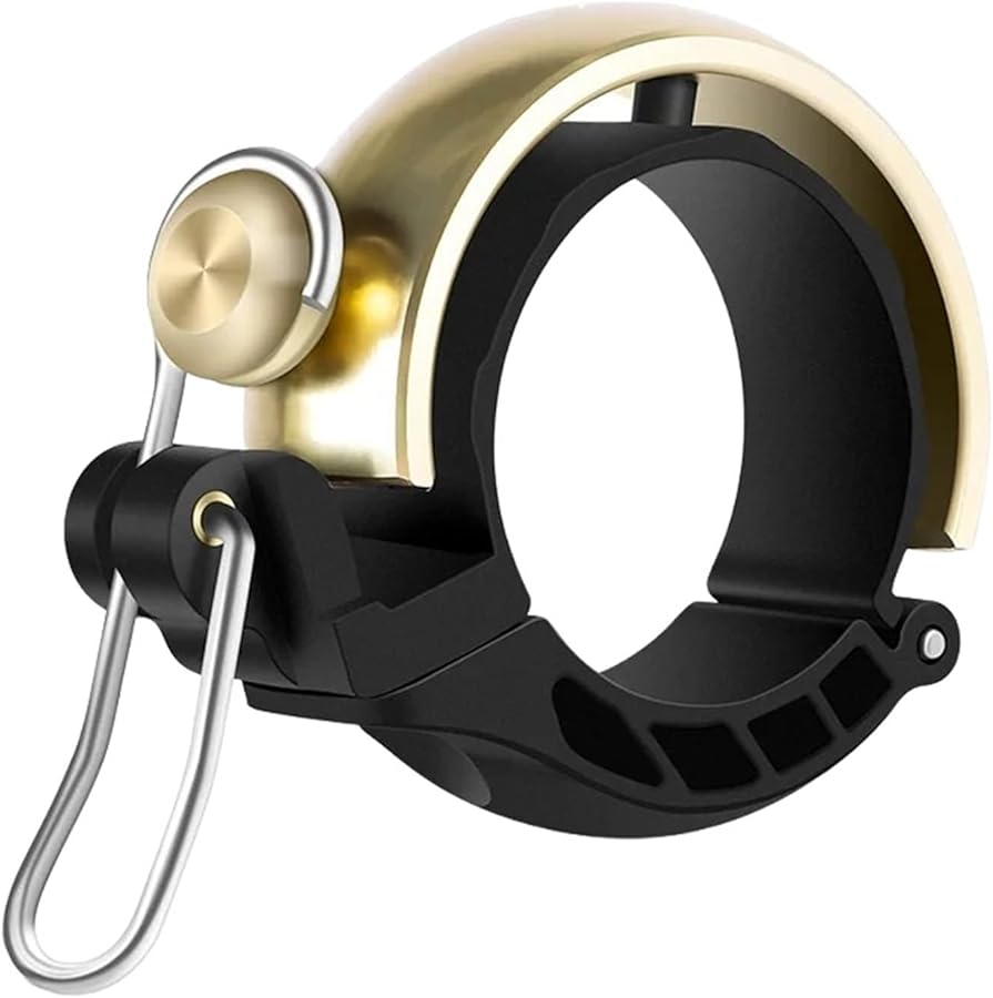 Rustproof Bikes Generic Golden Bicycle Bell 80dB Loud Waterproof Rustproof for Mountain ...