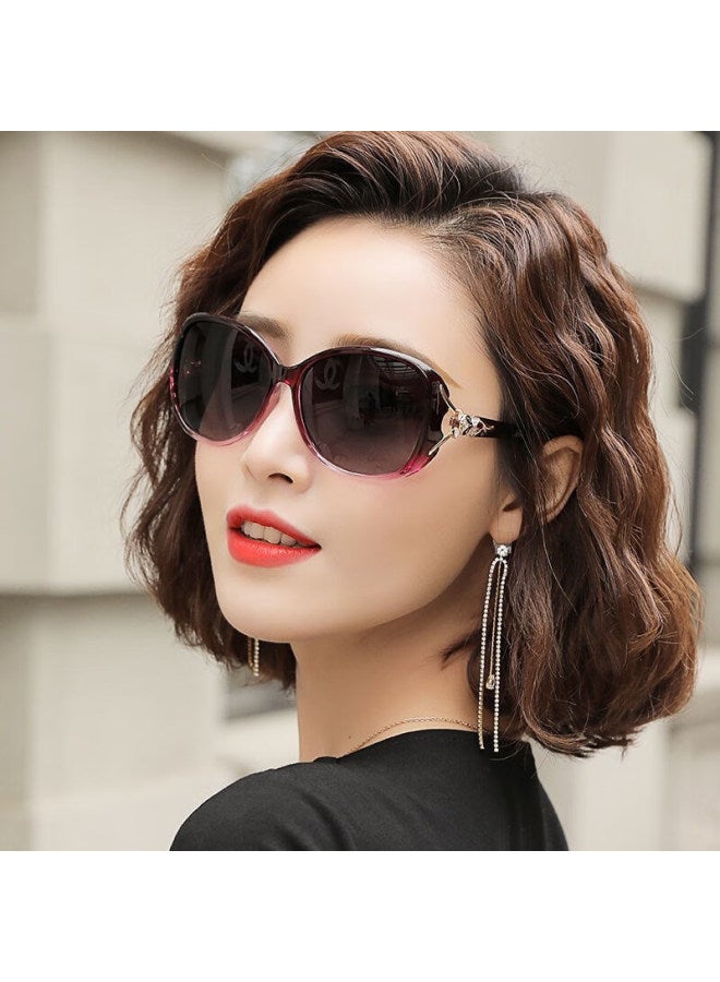 Eyes Moshe Polarized Sungl For Men And Women Fox Head Fashion Big Frame Sun Gl Uv400 Anti-uv Sungl - Image 2