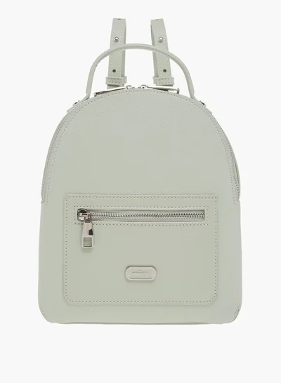 ميسي Womens Missy Textured Backpack With Zip Closure And Adjustable Straps