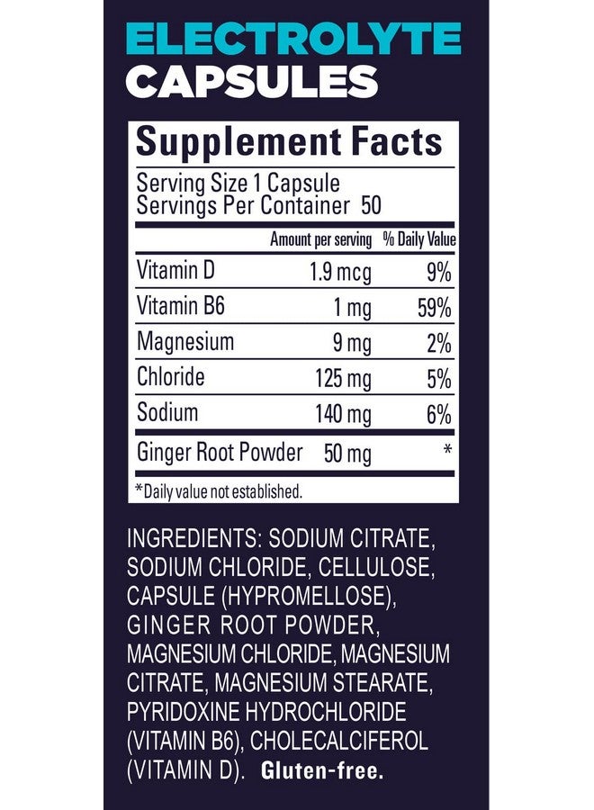 GU Energy Roctane Ultra Endurance Electrolyte Capsules,Informed Choice, Energy for Before, During or After Any Workout, 50-Count Bottle - Image 3