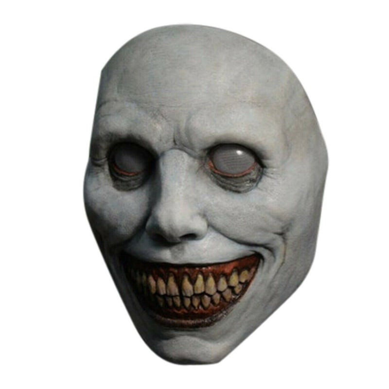 Scary Latex Mask: Fine Quality Non-Harmful Material - Vivid Realistic Look Universal Size Horror Costume for Halloween Masquerade Costume Parties Carnival - Image 1