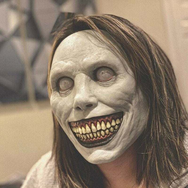 Scary Latex Mask: Fine Quality Non-Harmful Material - Vivid Realistic Look Universal Size Horror Costume for Halloween Masquerade Costume Parties Carnival - Image 2
