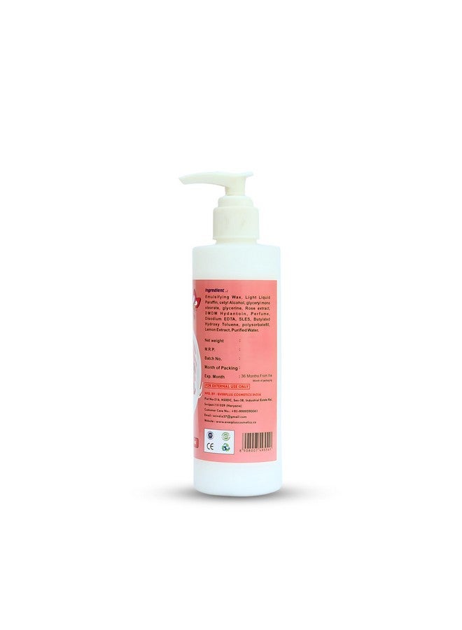 PRIMUS حليب تنظيف بريموس روز مع مستخلصات الورد والليمون | نظيف للغاية ومنعش | حليب تنظيف لإزالة مكياج الوجه | 250 مل - Image 4