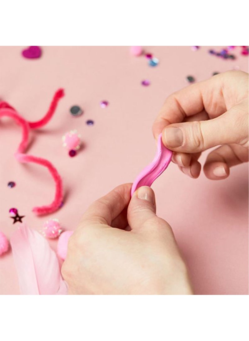 Bostik بوستيك بلو تاك هاندي بينك: معجون لاصق متعدد الأغراض للاستخدام في المنزل والمكتب والمدرسة، لاصق متعدد الأغراض قابل لإعادة الاستخدام، نظيف وآمن وسهل الاستخدام، غير سام، حجم مفيد - 45 جم - Image 5