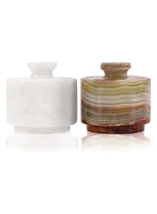 White And Green Onyx