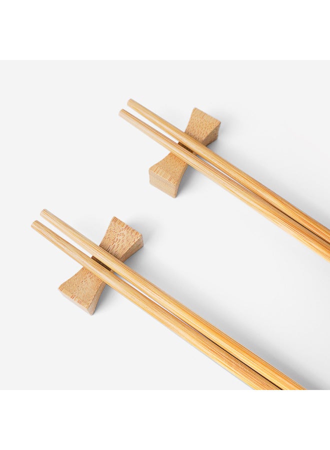 Carbonized Bamboo Chopsticks Household Chopsticks Meal Bag Four-piece Disposable Chopsticks Hot Pot Chopsticks Stall Run Jianghu Goods Source-Color:6.3*7.0*24cm Carbonized Belt Section (3600 Pairs/piece)  - Image 3