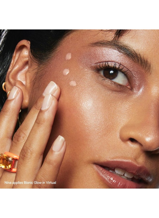 MILK MAKEUP هايلايتر سائل مضيء بتوهج بيونيك مع حمض الهيالورونيك - الواقع  - Image 5