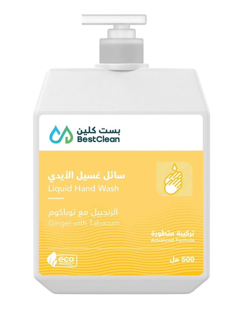 Liquid Hand Wash, Ginger, 500 ml