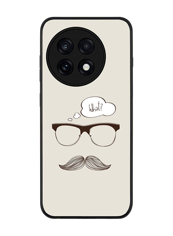 Stylizedd For OnePlus 13R / Ace 5 Pro Case,Slim fit Camera Protection, Shockproof Thin Phone cover  - What (Hipster)