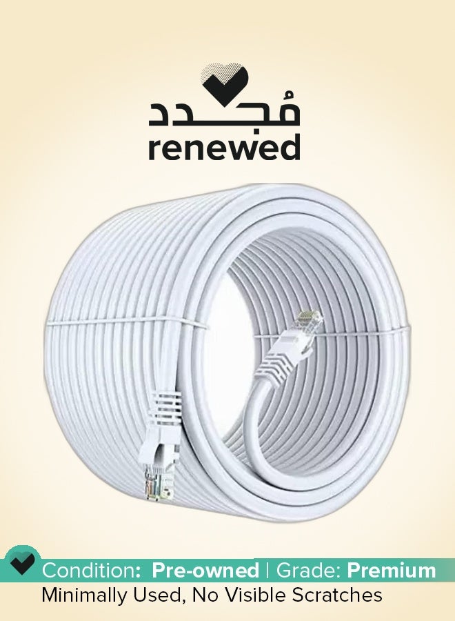 Lecxo Renewed - Lecxo 3G+ Cat6E Utp Patch Cable 23Awg Grey 100 Meter - Image 1