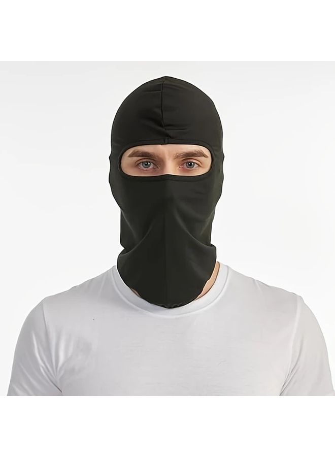 قناع البلاكلاڤا الأسود واقي الرقبة لركوب الدراجات النارية والتزلج وركوب الدراجات - Image 1