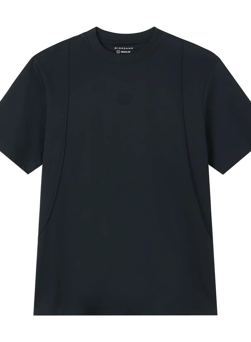 Giordano  Men Regular Interlock Liquid Touch Tee for Men | Best Price UAE