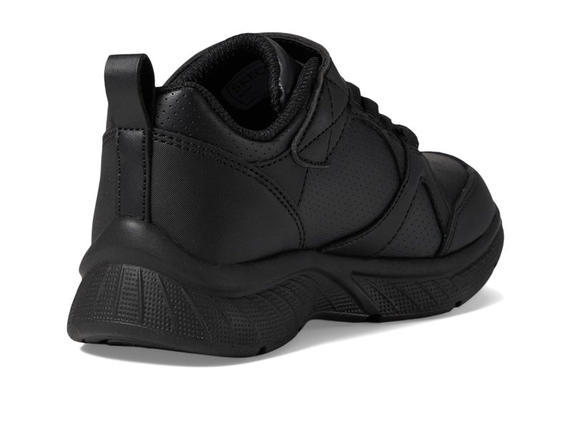 Skechers Girls MICROSPEC Plus Sneaker, Black/Black, 3.5 Big Kid - Image 5