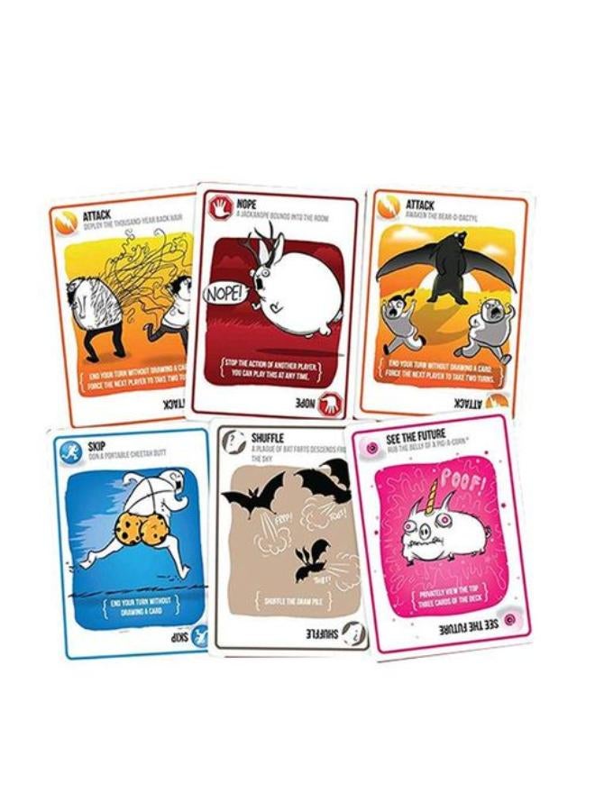 لعبة بطاقات القطط المتفجرة - ألعاب حفلات عائلية - Image 3