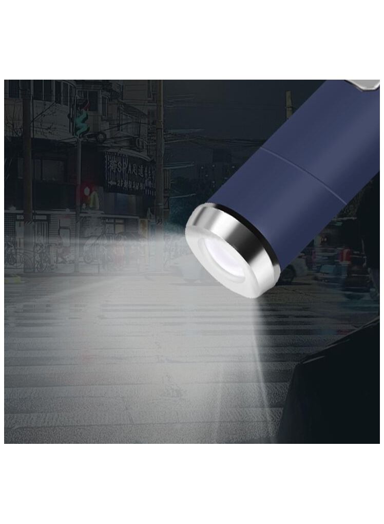 DUNISO Portable Windproof Folding Travel Umbrella With LED Flashlight Anti-UV Sun And Rain Umbrellas For Women And Men - Image 4