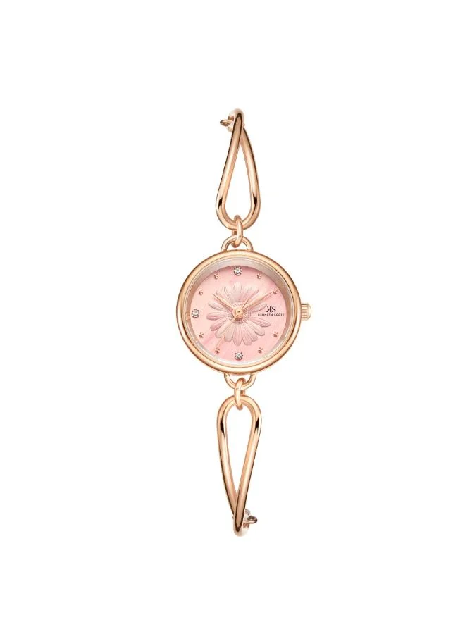 كينيث سكوت Women's Stainless Steel Analog Watch K23505-RBKK - 23.5 mm