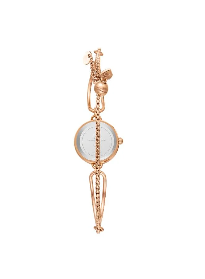 كينيث سكوت Women's Stainless Steel Analog Watch K23505-RBKK - 23.5 mm