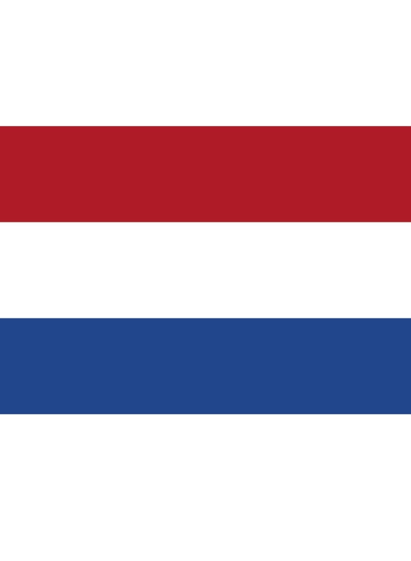 Vitacelli NETHERLAND Flag National Day Durable Long Lasting For Outdoor And Indoor Use For Building Home And Car Decoration 150X90CM  - Image 1
