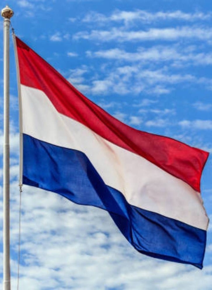 Vitacelli NETHERLAND Flag National Day Durable Long Lasting For Outdoor And Indoor Use For Building Home And Car Decoration 150X90CM  - Image 2