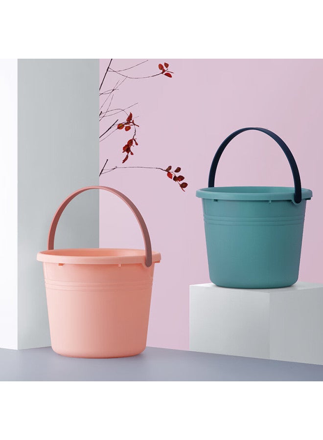 Chahua Plastic Water Bucket, Large Capacity, Thickened, For Laundry, Foot Soaking, Car Washing, Water Storage - Image 3