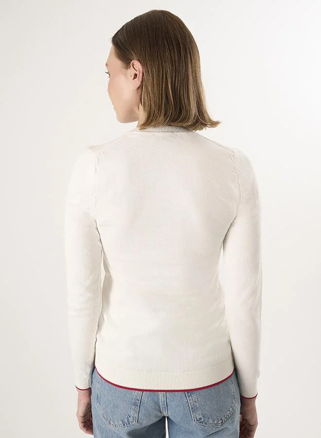 فيليكس هاردي V-Neck Knitted Pullover