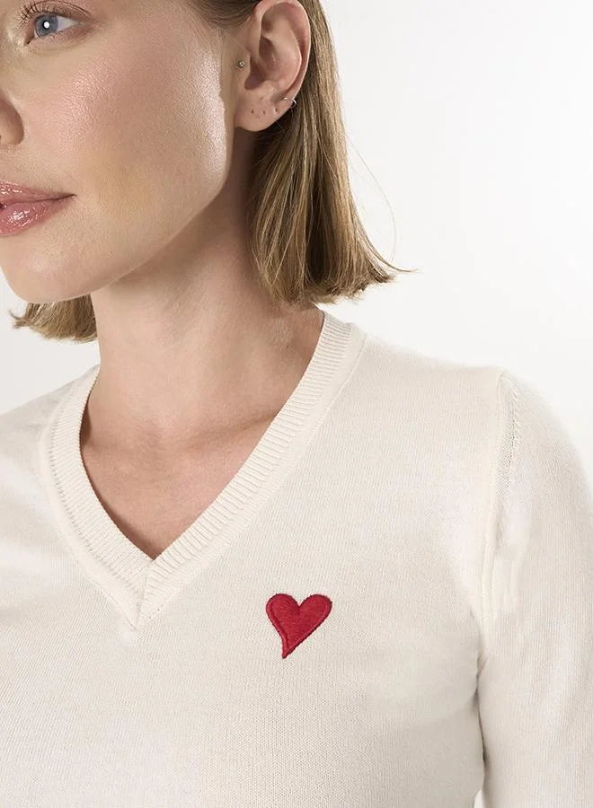 فيليكس هاردي V-Neck Knitted Pullover
