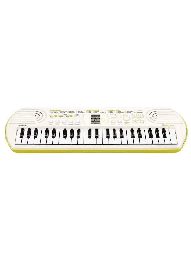 CASIO Casiotone SA‑80 44‑Key Mini Keyboard – 100 Tones, 50 Rhythms, Battery or AC Powered  - Image 1