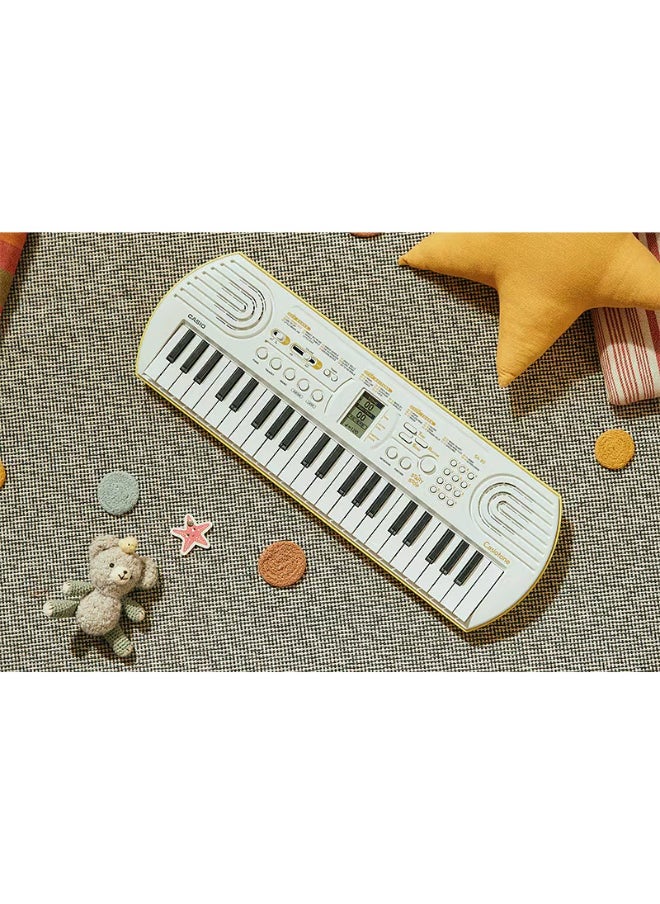 CASIO Casiotone SA‑80 44‑Key Mini Keyboard – 100 Tones, 50 Rhythms, Battery or AC Powered  - Image 3