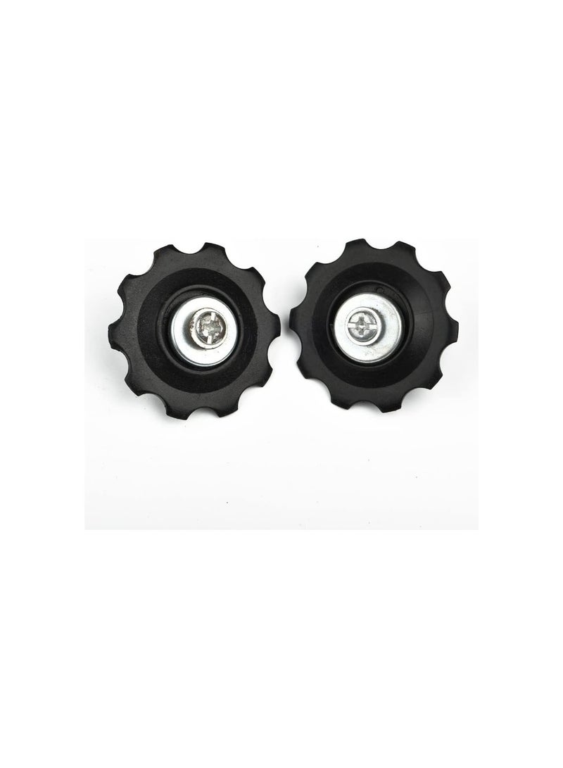 GGOOT 2Pcs Bike Jockey Wheel Pulley, 6-7 Speed Rear Derailleur Guide Roller Part Jockey Wheels for MTB Bike - Image 1