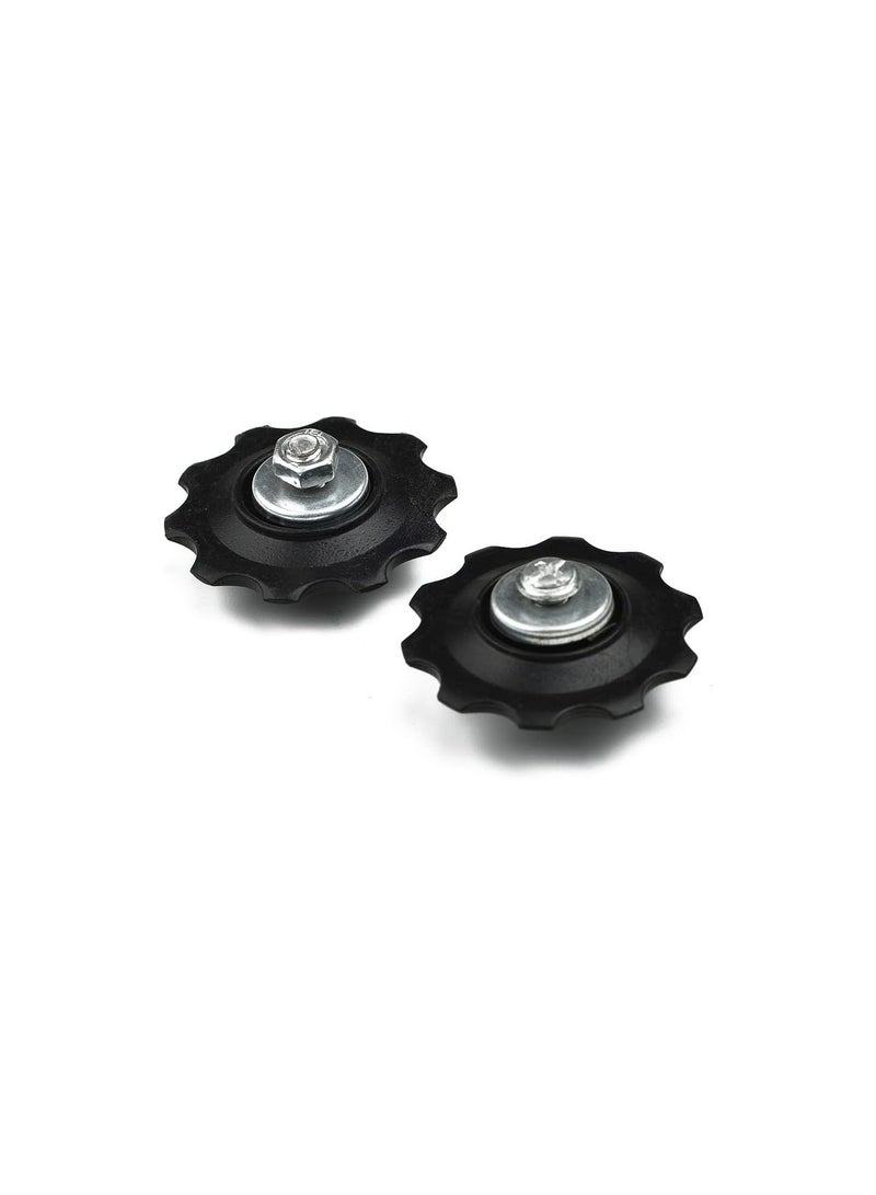 GGOOT 2Pcs Bike Jockey Wheel Pulley, 6-7 Speed Rear Derailleur Guide Roller Part Jockey Wheels for MTB Bike - Image 2