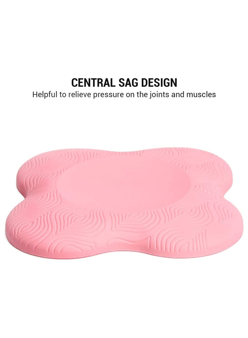 DeloPik (6 Pair)Yoga Knee Pad , Extra Thick Foam Cushion Non-slip Flat Support Pads Kneeling Elbows Pad For Yoga Pilates Home Gym Gardening  - Image 5
