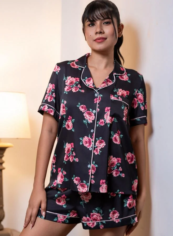 Aadaraya Aadaraya Short Set Shirt & Shorts