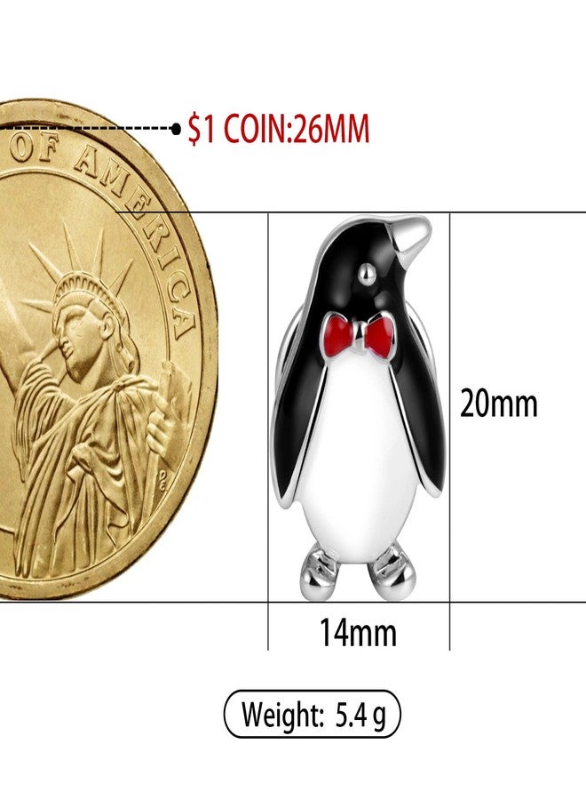 هاوسن دبابيس مينا مبتكرة من هاوسون لتزيين الملابس وحقائب الظهر، هدية رائعة، دبوس زينة مرح للسترة للمراهقين من الجنسين، بروش معدني على شكل بطريق. - Image 5