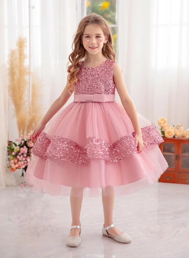 Take Two Sequin Tulle Dress