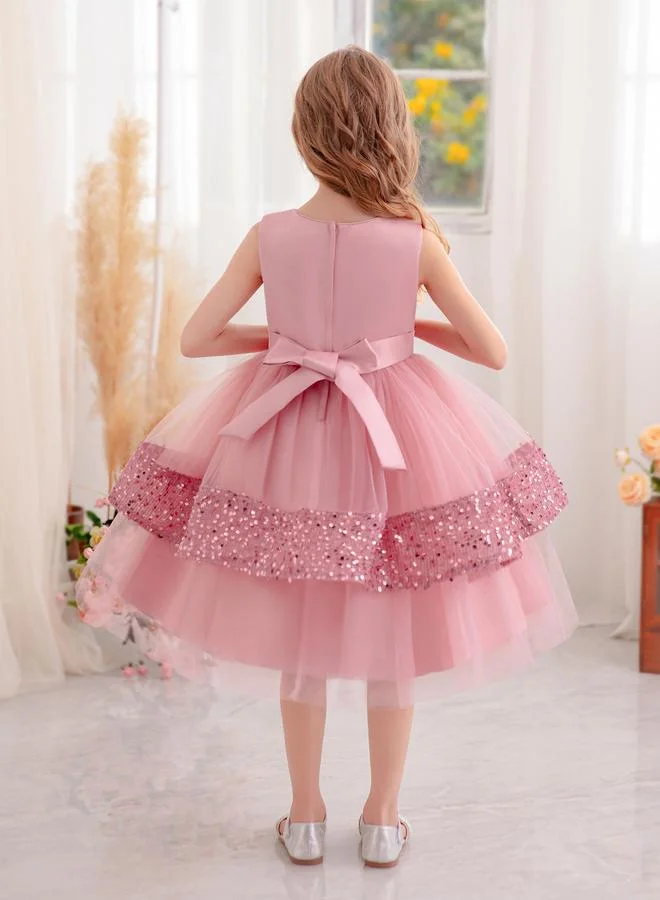 Take Two Sequin Tulle Dress
