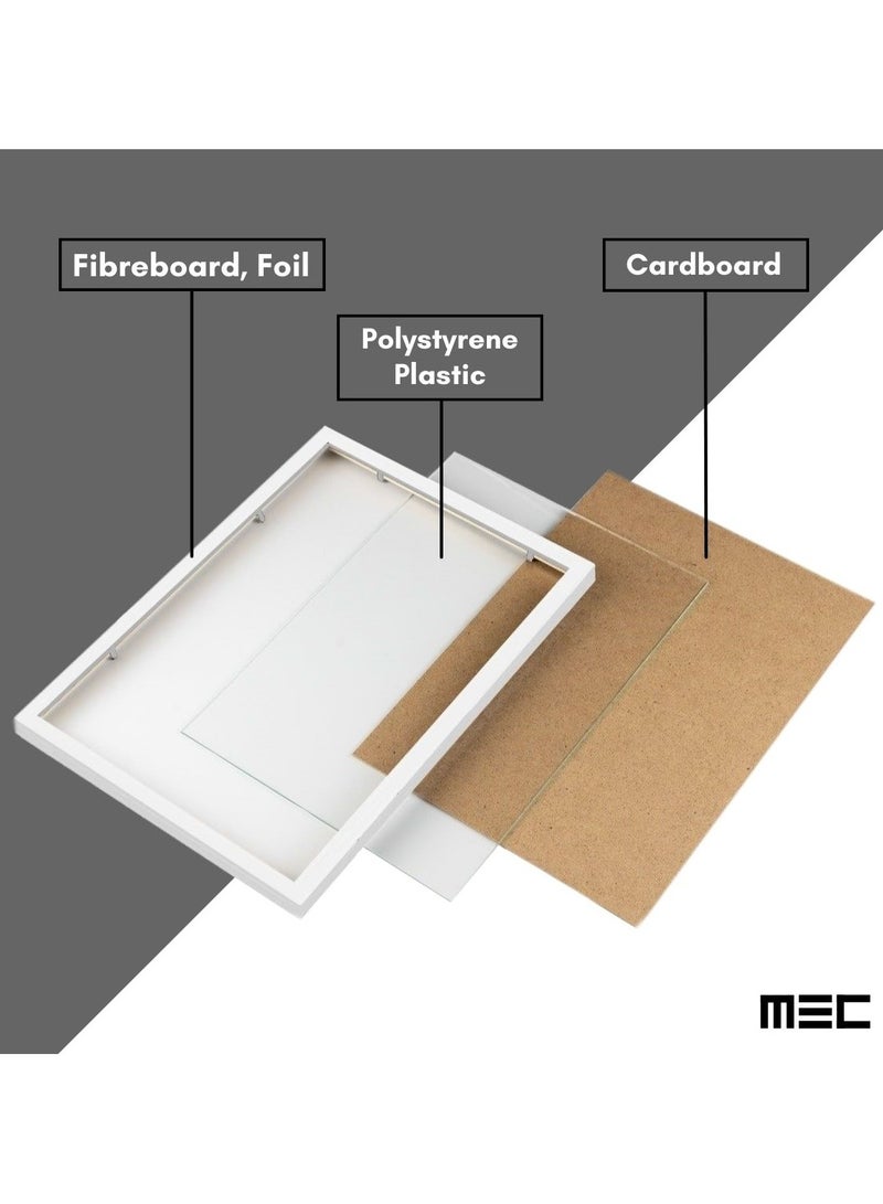 MEC Palestine Arabic Calligraphic Design Poster Frame White 30x40 Cm - Image 2