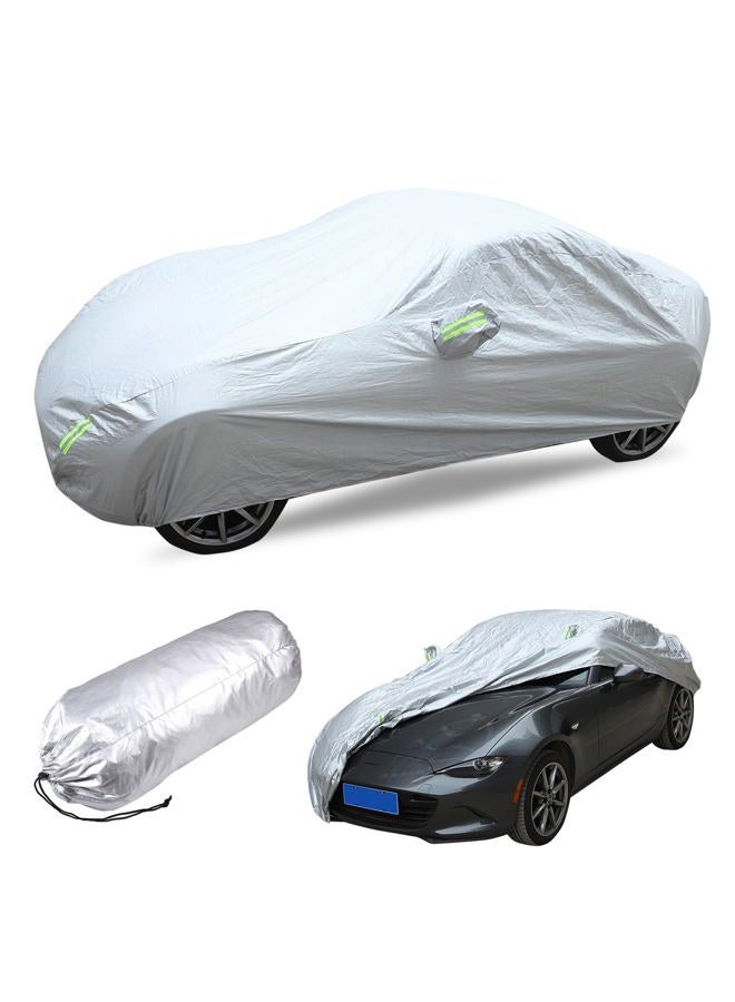HAPPYHORSE Car Cover Compatible with Mazda MX-5 2016-2023 Waterproof All Weather Outdoor,Car Cover Sun Hail UV Snow Dust Protection Exterior Durable Protection Cover - Image 1