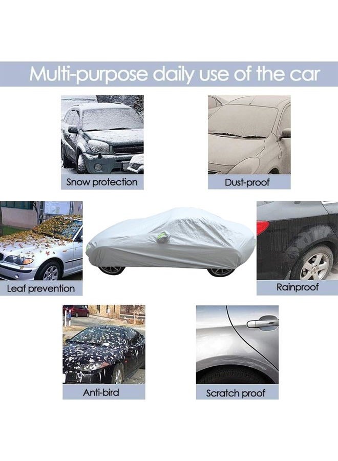 HAPPYHORSE Car Cover Compatible with Mazda MX-5 2016-2023 Waterproof All Weather Outdoor,Car Cover Sun Hail UV Snow Dust Protection Exterior Durable Protection Cover - Image 3