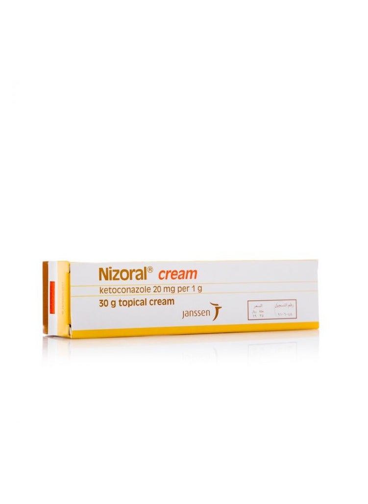 Nizoral Nizo-ral, AntiFungal Topical Cream, 30G 