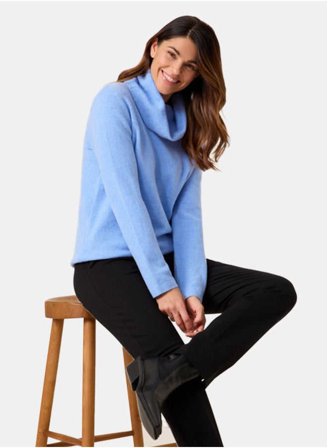 GERRY WEBER Cosy Polo Neck Jumper  - Image 3
