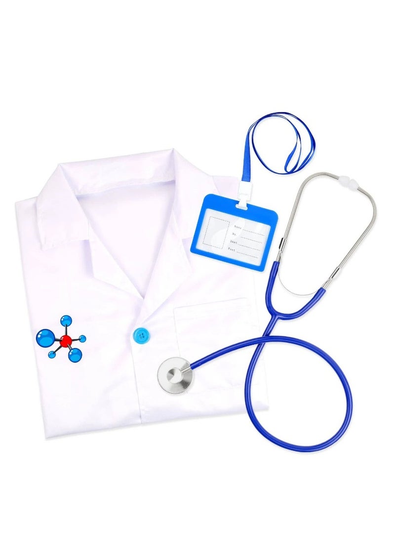 Doodle Kiddo Doctor Costume for Boys & Girls  - Image 2