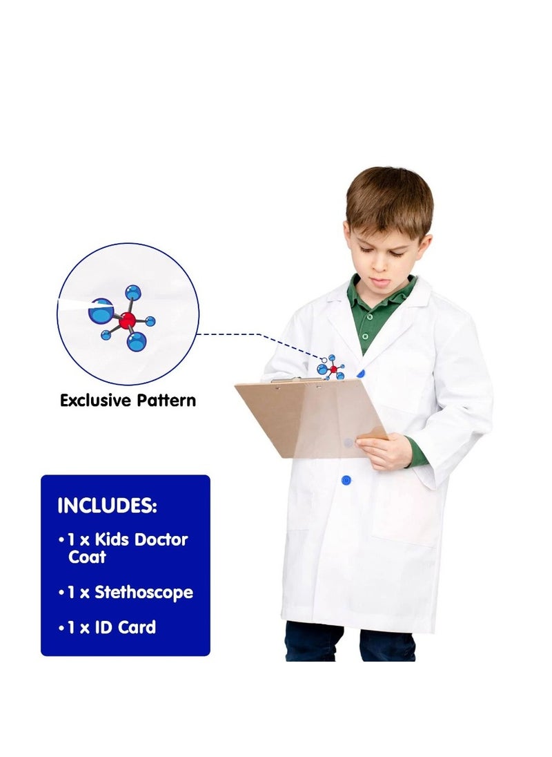 Doodle Kiddo Doctor Costume for Boys & Girls  - Image 3