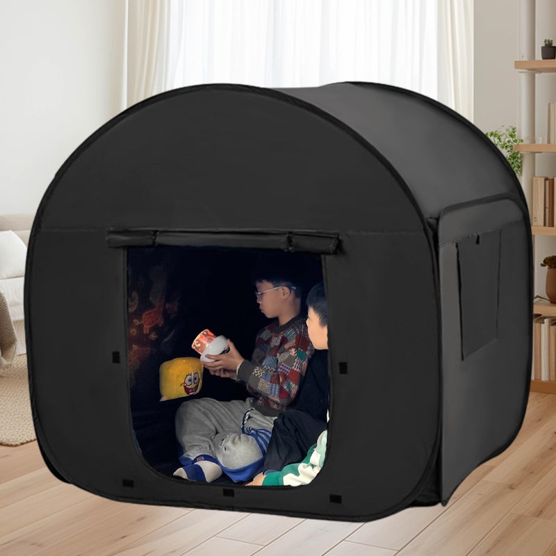 lukidoki Sensory Tent for Kids with Autism ADHD SPD CPC Certification Large Size 47x47in Calm Corner Helps Children Adults Relax Reduce Anxiety Improve Focus Popup Blackout Play Tent - Image 3