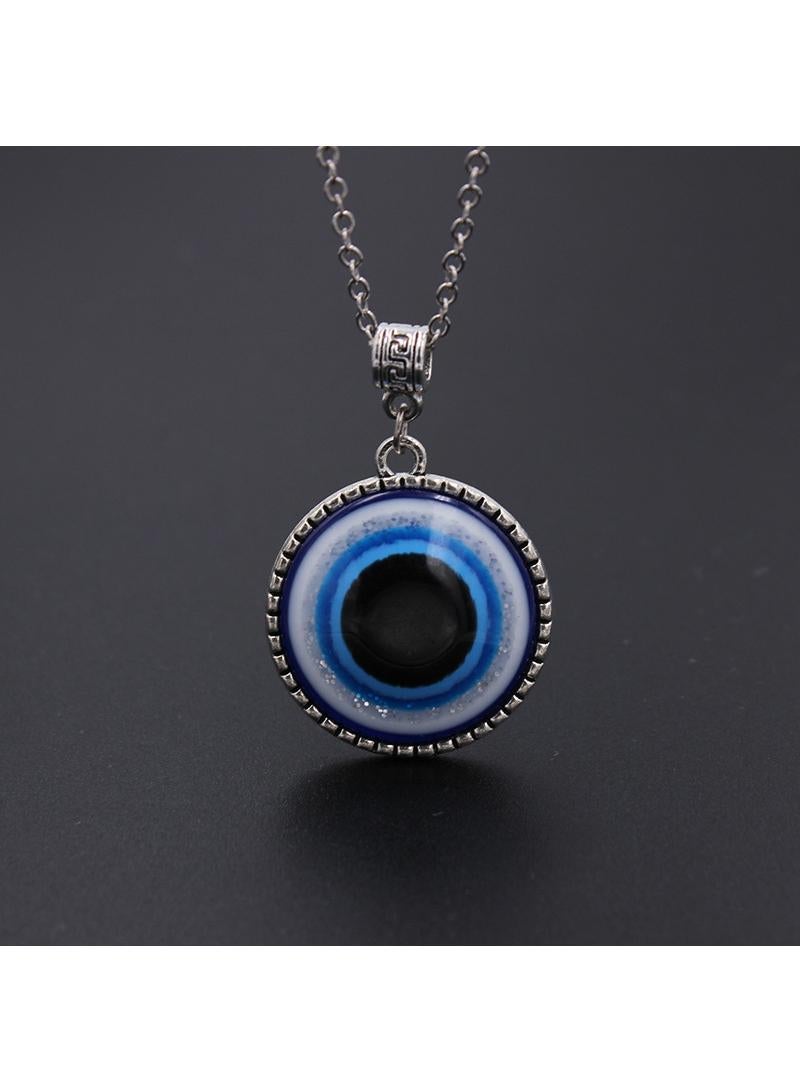 عام الرجعية عين الشر قلادة مجوهرات تميمة الحظ هدية عين الشر - Image 1