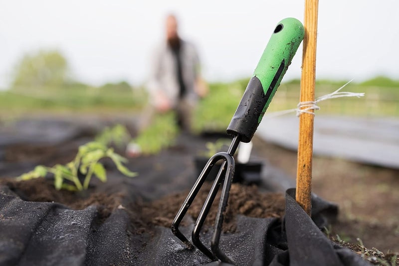 Hooyman Replaceable parts Garden Tool Set Including Cultivator, Transplanter, and Trowel with Heavy Duty Steel Construction, No-Slip H-Grip Handles, and Blade Measurement Markings for Gardening, Weeding, and Outdoors Trendy flexible practical build - Image 5